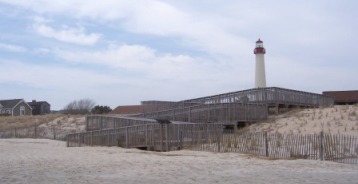 the lighthouse at Cape 

May Point