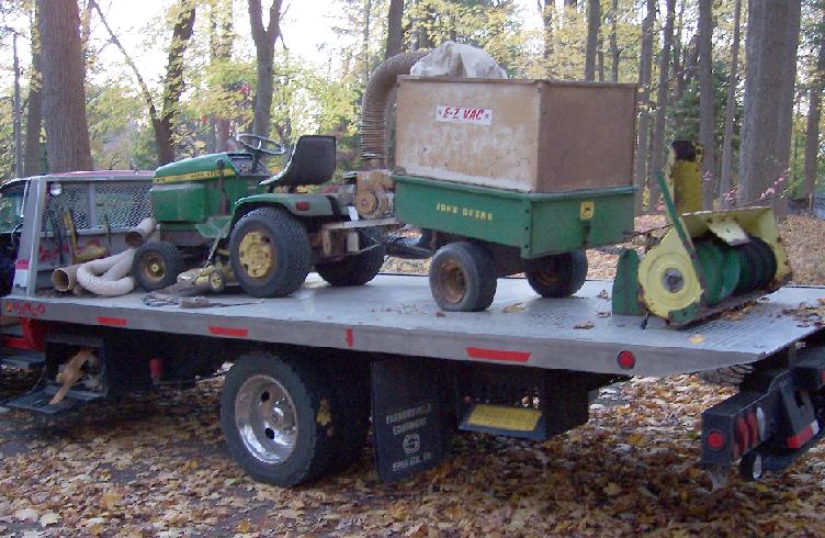 old tractor