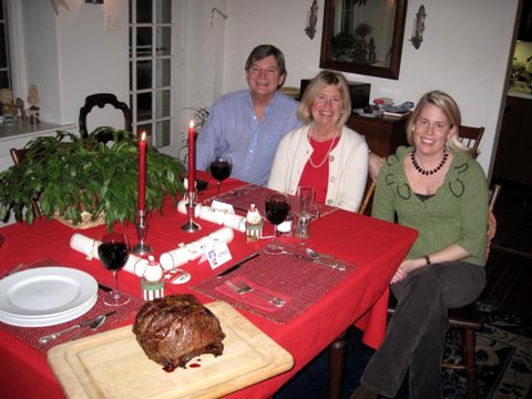 Christmas dinner at the barn